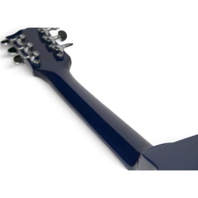 Custom Crown Blue Quilt Top Neil Young Bigsby Vibrato Tailpiece P90 Pickups Guitar - Image 7