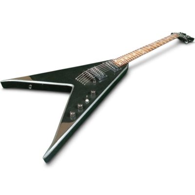 Custom Norturne Onyx Black Silver Bevel JRV Edge Electric Guitar - Image 6