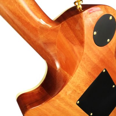 Custom Crown Heritage Cherry Sunburst Flame Maple Top Slim Tapered Neck Floyd Rose Tremolo Guitar - Image 13