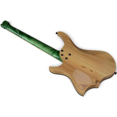 Custom Diplomat Boden Green Finish Headless 6 String Guitar - Image 10