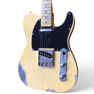 Custom Regent Cream Heavy Relic Aged Electric Guitar