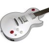 Custom Crown White Buckethead Electric Guitar Push Button Kill Switch