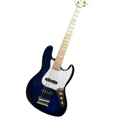 Custom Regent Transparent Blue Marcus Miller 5 String Bass - Image 8