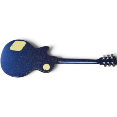 Custom Crown Silverdust Sparkle Tommy Electric Blue Guitar - Image 4