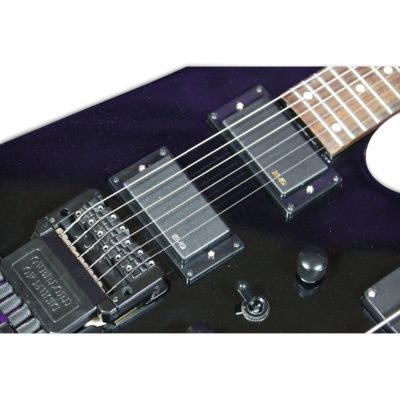 Custom Diplomat Black Double Neck Headless 4 String Bass Neck 6 String Guitar Neck - Image 5