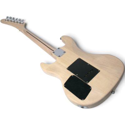 Custom Regent Natural Finish Explorer Floyd Rose Tremolo Guitar - Image 9