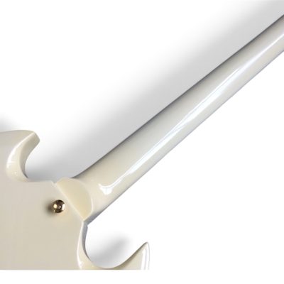 Custom Crown Jimi Hendrix Polaris White 6 String Electric Guitar 3 Pickups - Image 7