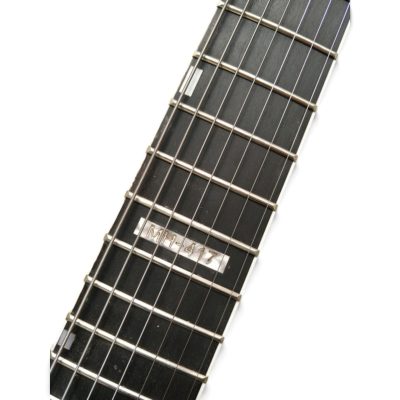 Custom Obsidian Head Black Satin MH-417 7 String Electric Guitar - Image 11