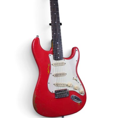 Custom Regent Relic Vintage Candy Apple Red Jimmie Vaughan Electric Guitar