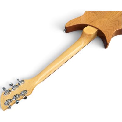 Custom Nova Natural Finish 325C64 21 Inch Scale Length Lennon Guitar Bigsby Tremolo - Image 5