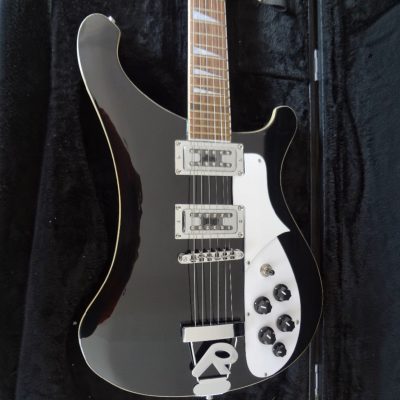 Custom Nova 4003 Black Jetglo 6 String Guitar