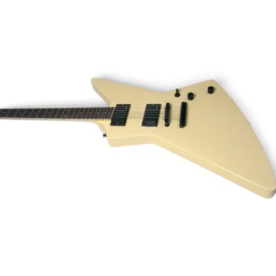 Custom Crown Cream Modernistic Explorer Electric Guitar - Image 8