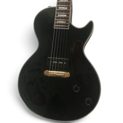 Custom Crown Black Beauty Single P90 Pickups Electric Guitar