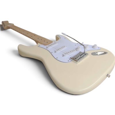 Custom Regent Vintage Cream Maple Scalloped Fretboard Yngwie Malmsteen Guitar - Image 9