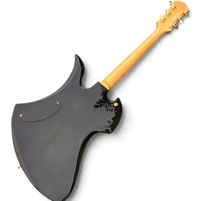 Custom Rivas Psychedelic Mockingbird Paint Electric Guitar - Image 7