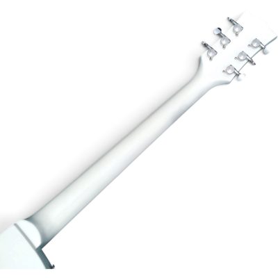 Custom Crown White Finish Buckethead Electric Guitar Push Button Kill Switch - Image 10