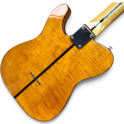 Custom Oligarch Amber Tiger Maple Top Prince Mad Cat Leopard Pickguard Guitar - Image 12