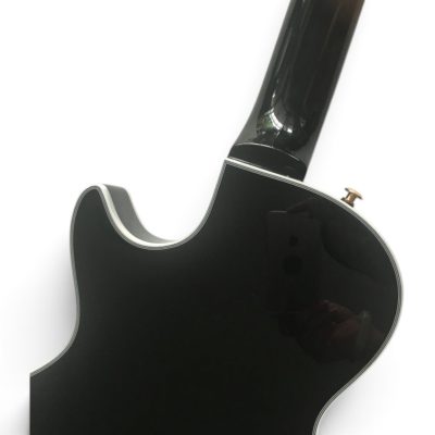 Custom Crown Black Beauty Single P90 Pickups Electric Guitar - Image 11