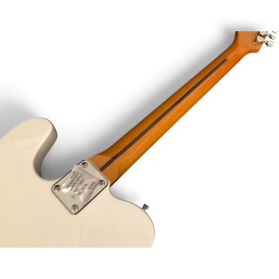Custom Regent Deluxe Chris Olympic White Finish Bigsby Electric Guitar - Image 7