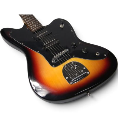 Custom Regent Lars Frederiksen Sunburst Blacktop Finish Jazzmaster Guitar - Image 10