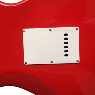 Custom Regent Left Handed Candy Apple Red Jimmie Vaughan Electric Guitar - Image 9
