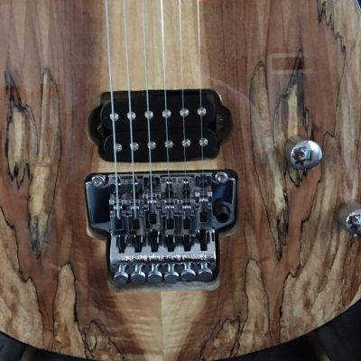 Custom Lazu Wolfgang Deadwood Spalted Maple Eddie Floyd Rose Tremolo Electric Guitar - Image 8