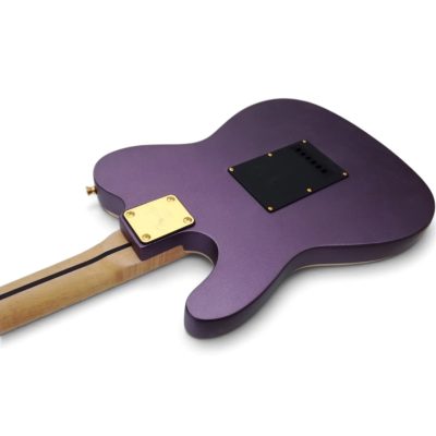 Custom Regent Metallic Paradise Purple Floyd Rose Tremolo Electric Guitar - Image 7