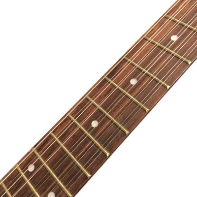 Custom Nova 4080 TV Yellow Geddy Lee Double Neck 4 String Bass 12 String Guitar - Image 10