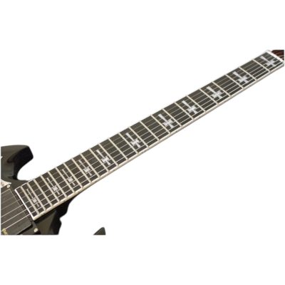 Custom Crown Left Handed Angus Black Tony Lommi Finish SG Cross Inlays Guitar - Image 7
