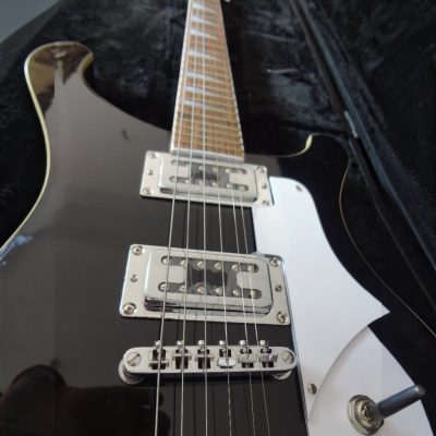 Custom Nova 4003 Black Jetglo 6 String Guitar - Image 9