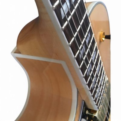 Custom Crown ES175 Natural Hollow Body Archtop Florentine Cutaway Guitar - Image 11