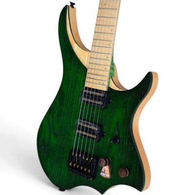 Custom Diplomat Boden Green Finish Headless 6 String Guitar