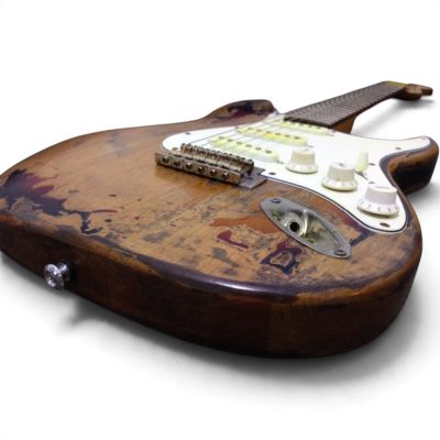Custom Regent SRV Heavy Aged Relic Distressed Stevie Ray Tobacco Sunburst Guitar