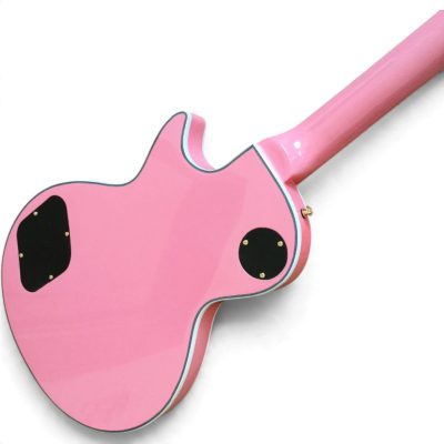 Custom Crown Mick Bubblegum Pink Finish Electric Guitar - Image 7