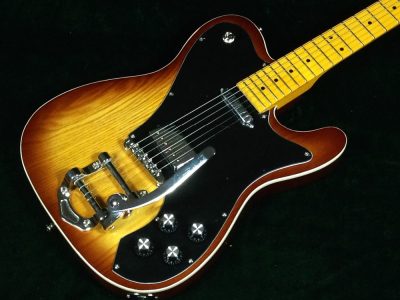 Custom Regent Thinline Tobacco Burst Ash Bigsby Electric Guitar - Image 13