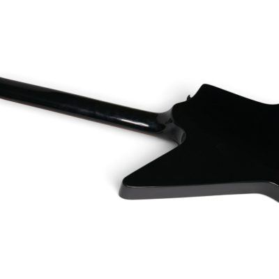 Custom Obsidian MX220 Black Explorer Electric Guitar - Image 8