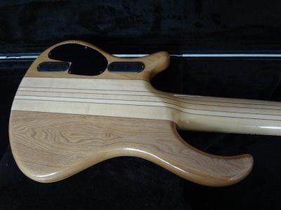 Custom Onyx Setius Gray Burst Flamed Maple Bass Multi Scale Fanned Frets 6 String - Image 15