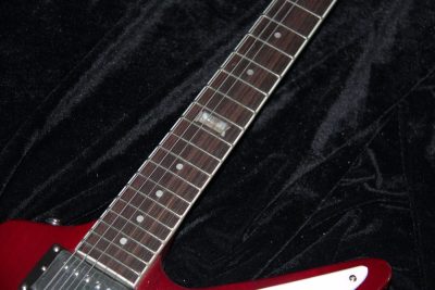 Custom Crown Transprent Red Wine Modernistic Explorer 6 String Electric Guitar - Image 10