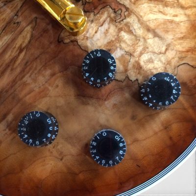 Custom Crown Natural Deadwood Burl Top Finish Electric Guitar - Image 9