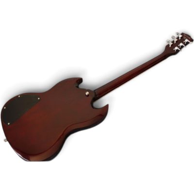 Custom Crown Angus Red Wine Tony Lommi Finish SG Cross Inlays Guitar - Image 2