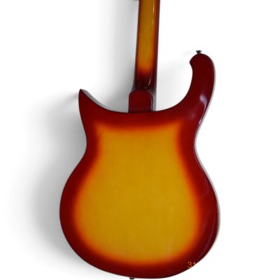 Custom Nova Fireglo Sunburst Finish 620 Solid Body Electric Guitar - Image 2