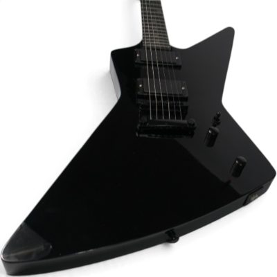 Custom Obsidian Hetfield EII Explorer Black Electric Guitar
