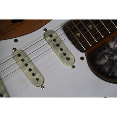 Custom Regent SRV Heavy Aged Relic Distressed Stevie Ray Tobacco Sunburst Finish Guitar - Image 6