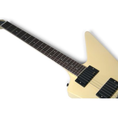 Custom Crown Cream Modernistic Explorer Electric Guitar - Image 5