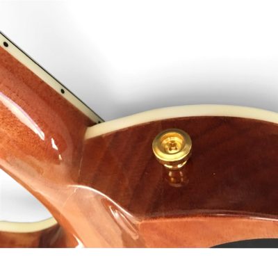 Custom Crown Heritage Cherry Sunburst Flame Maple Top Slim Tapered Neck Floyd Rose Tremolo Guitar - Image 5