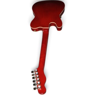 Custom Regent Fhole Orange Finish Paul Waller Masterbuilt Bigsby Hollow Body Guitar - Image 3