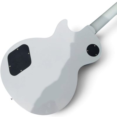 Custom Crown White Finish Buckethead Electric Guitar Push Button Kill Switch - Image 7