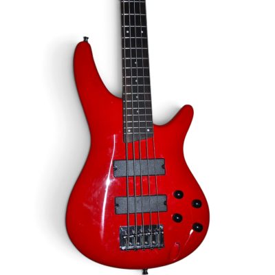 Custom Axis Candy Apple Red Soundgear 5 String Bass