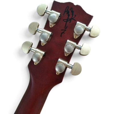 Custom Crown Gary Moore Iced Tea Burst Flamed Maple Top Electric Guitar - Image 7