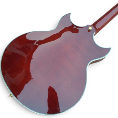 Custom Crown Johnny A Sunset Glow Flame Maple Top Bigsby Vibrato Tailpiece Guitar - Image 7